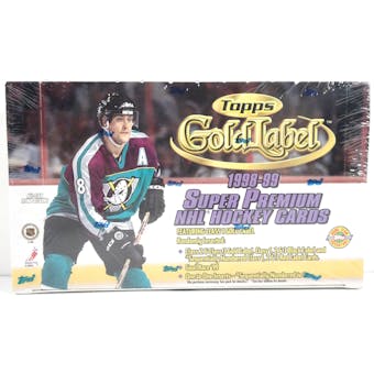 1998/99 Topps Gold Label Hockey Hobby Box (Reed Buy)