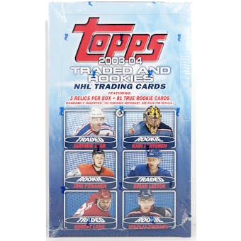 2003/04 Topps Rookie & Traded Hockey Hobby Box (Reed Buy)