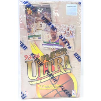 1993/94 Fleer Ultra Series 1 Basketball Hobby Box (Reed Buy)