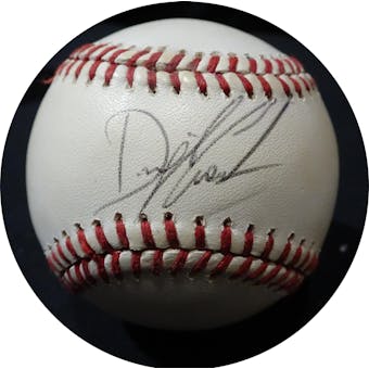 Dwight Gooden Autographed NL Giamatti Baseball JSA KK52577 (Reed Buy)