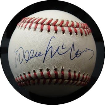 Willie McCovey Autographed NL Giamatti Baseball JSA KK52701 (Reed Buy)