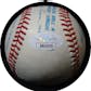 Ted Williams Autographed AL Brown Baseball JSA BB42499 (Reed Buy)