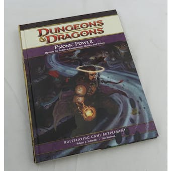 Dungeons & Dragons Psionic Power: Options for Ardents Battleminds Monk and Psions (WOTC 2010)