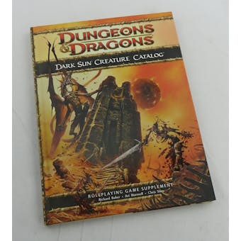 Dungeons & Dragons Dark Sun Creature Catalog (WOTC 2010)