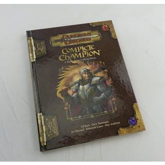 Dungeons & Dragons Complete Champion: A Player's Guide to Divine Heroes (WOTC 2007)