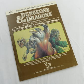 Dungeons & Dragons Combat Shield and Mini-Adventure (TSR, 1984)