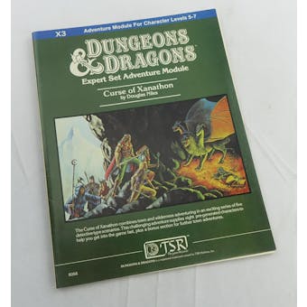 Dungeons & Dragons Curse of Xanathon (TSR, 1982)