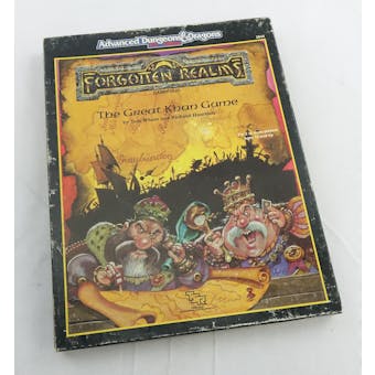 Dungeons & Dragons Forgotten Realms: The Great Khan Game (TSR, 1989)
