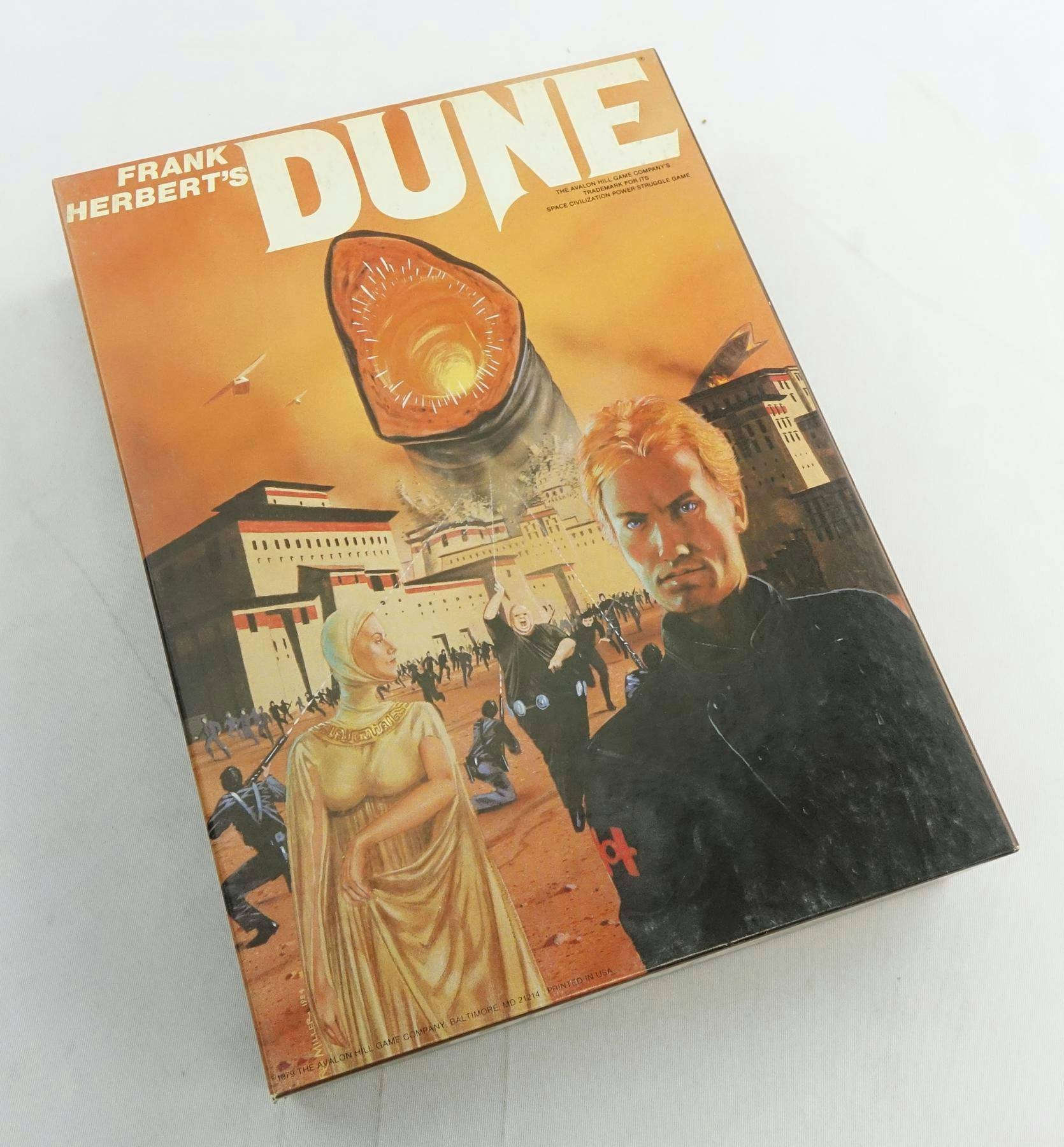 Frank Herberts Dune (Avalon Hill, 1984) - Sting Cover | DA ...