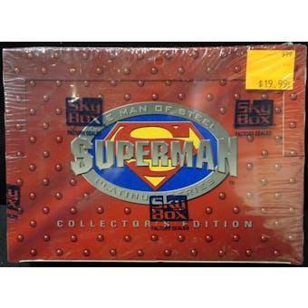 Superman: The Man of Steel Collector's Edition Hobby Box (1994 Skybox) (Reed Buy)