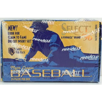 1996 Score Select Baseball Hobby Box (Reed Buy)