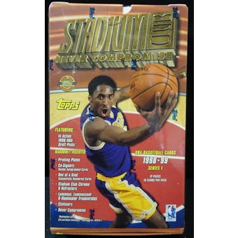 1998/99 Topps Stadium Club Series 1 Basketball Jumbo Box (Reed Buy)