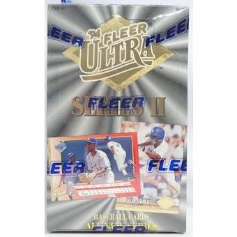 1994 Fleer Ultra Series 2 Baseball Hobby Box (Reed Buy)