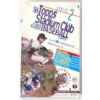 1996 Topps Stadium Club Series 2 Baseball Retail Box (Reed Buy)