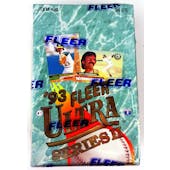 1993 Fleer Ultra Series 2 Baseball Hobby Box (Reed Buy)