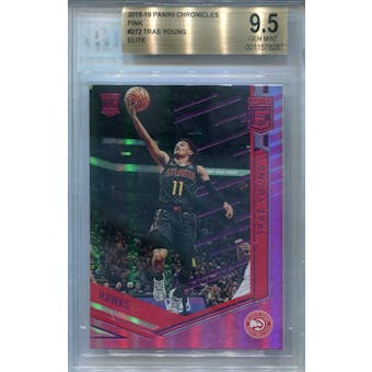 2018/19 Panini Chronicles Pink #272 Trae Young Elite BGS 9.5 *8287 (Reed Buy)