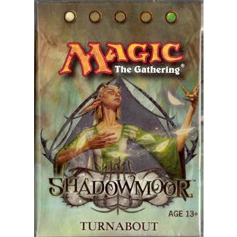 Magic the Gathering Shadowmoor Precon Turnabout Theme Deck