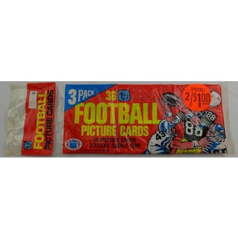 1980 Topps Football Wax Rack Pack (Reed Buy)