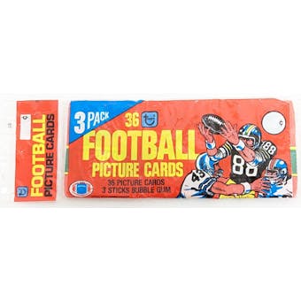 1980 Topps Football Wax Rack Pack (Reed Buy)
