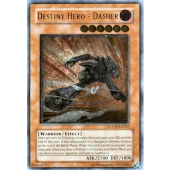 Yu-Gi-Oh Power of the Duelist Single Destiny Hero - Dasher Ultimate Rare