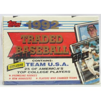 1992 Topps Traded & Rookies Baseball Factory Set (Reed Buy)