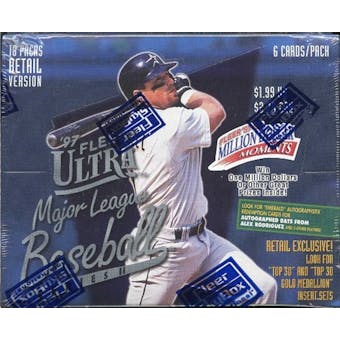 1997 Fleer Ultra Series 2 Baseball Retail Box
