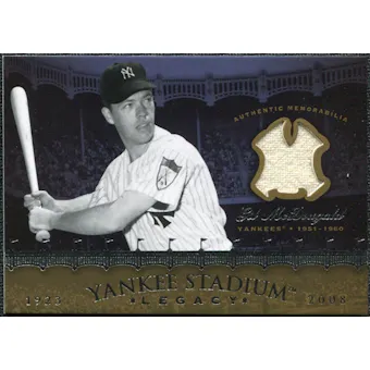 2008 Upper Deck Yankee Stadium Legacy Collection Memorabilia #GM Gil McDougald