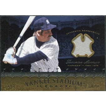 2008 Upper Deck Yankee Stadium Legacy Collection Memorabilia #TM Thurman Munson