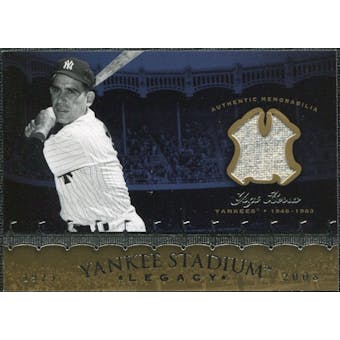 2008 Upper Deck Yankee Stadium Legacy Collection Memorabilia #YB Yogi Berra