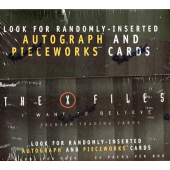 X-Files I Want to Believe Movie Hobby Box (2008 InkWorks)