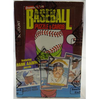 1986 Donruss Baseball Wax Box (BBCE) (FASC) (Reed Buy)