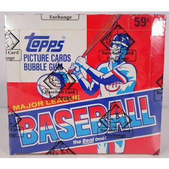 1985 Topps Baseball Cello Box (BBCE)