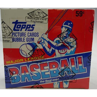 1986 Topps Baseball Cello Box (BBCE) (Reed Buy)