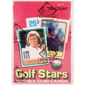 1981 Donruss Golf Wax Box (BBCE) (Reed Buy)
