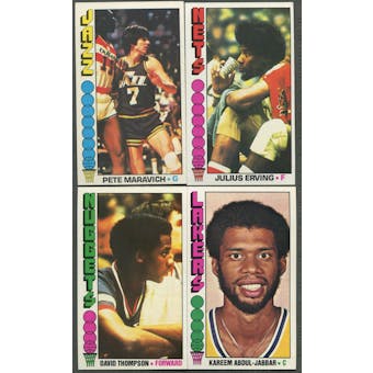 1976/77 Topps Basketball Complete Set (NM)
