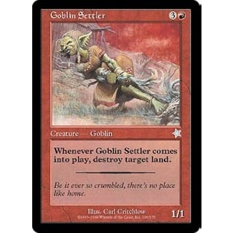 Magic the Gathering Starter Single Goblin Settler - NEAR MINT (NM)