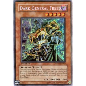 Yu-Gi-Oh Light of Destruction Single Dark General Freed Secret Rare (LODT-EN083)