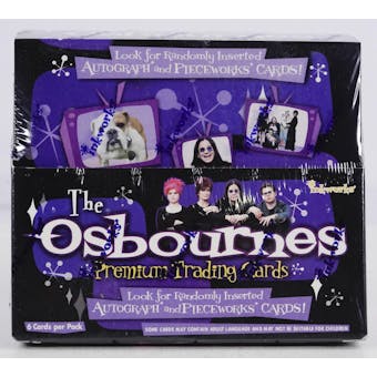 2006 The Osbournes Premium Trading Card Box (InkWorks)