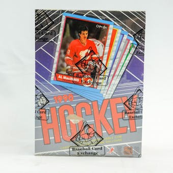1989/90 O-Pee-Chee Hockey Wax Box (BBCE) (FASC)