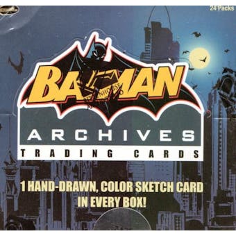 Batman Archives Trading Cards Box (Rittenhouse 2008)