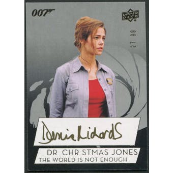 2019 James Bond The World Is Not Enough Denise Richards as Dr. Christmas Jones Auto #27/99