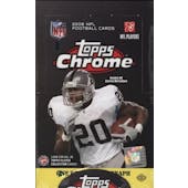 2008 Topps Chrome Football Hobby Box