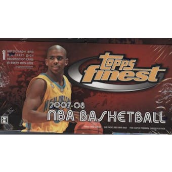 2007/08 Topps Finest Basketball Hobby Box