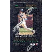1992 Pinnacle Series 1 Baseball Hobby Box