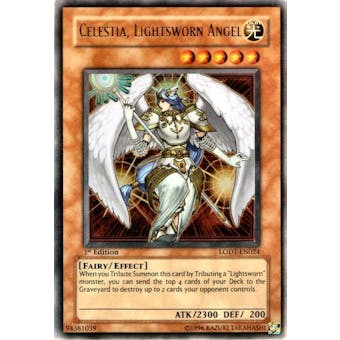 Yu-Gi-Oh Light of Destruction Single Celestia Lightsworn Angel Ultra Rare