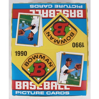 1990 Bowman Baseball Rack Box (Reed Buy)