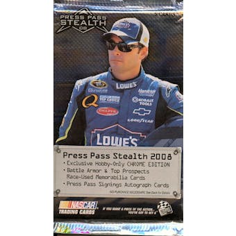 2008 Press Pass Stealth Racing Hobby Pack