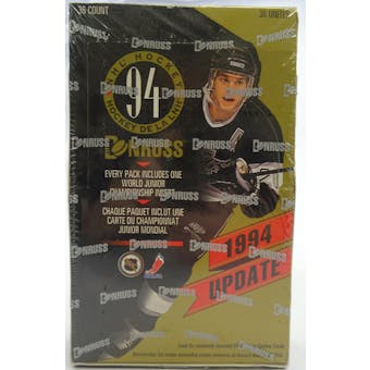 1993/94 Donruss Update Hockey Hobby Box (Reed Buy)