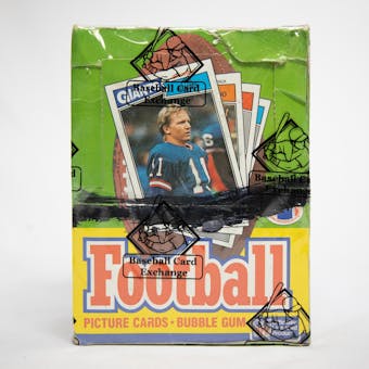 1987 Topps Football Wax Box (BBCE) (X-OUT)