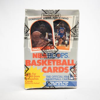 1989/90 Hoops Series 1 Basketball Wax Box (BBCE)